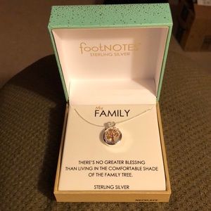 My Family Sterling Silver Necklace